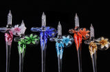 Glass Pen Set with ink and Pen Rest