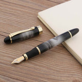Jinhao x450 Black Marbled Fountain Pen